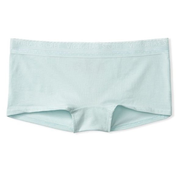 VS XXL Cotton Boyshorts Aqua Crystal NWT - Picture 13 of 15